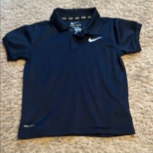 Nike Navy Blue Dri-FIT Polo for Kids